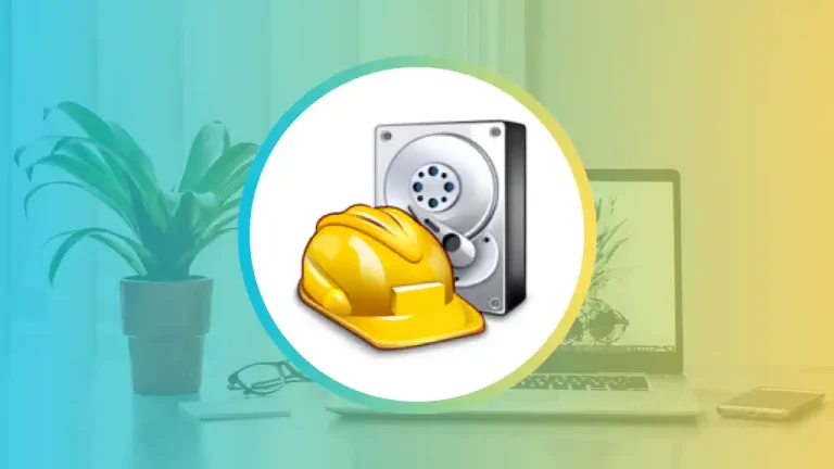 Ícone do software Recuva Portátil em destaque com um notebook ao fundo.